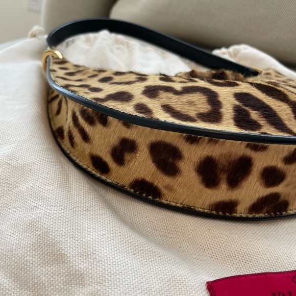 Valentino VLOGO genuine calf hair Leopard Print -looking to trade Open to offers - Picture 10 of 15